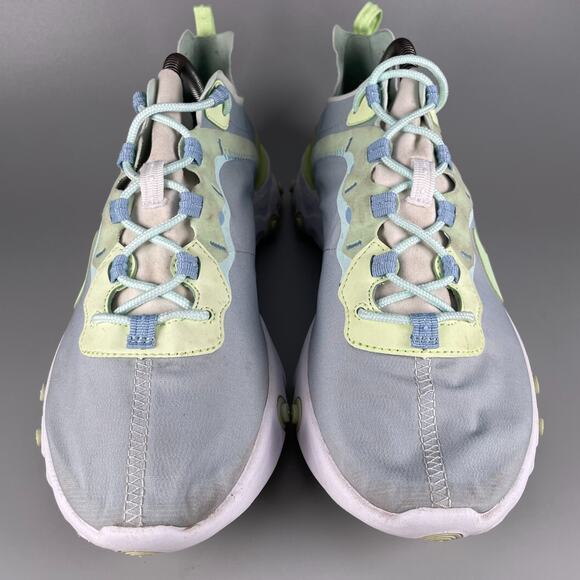Women\'s 12 Men\'s 10.5 Nike React Element 55 Frosted Spruce Running Sneakers Shoe main image 8